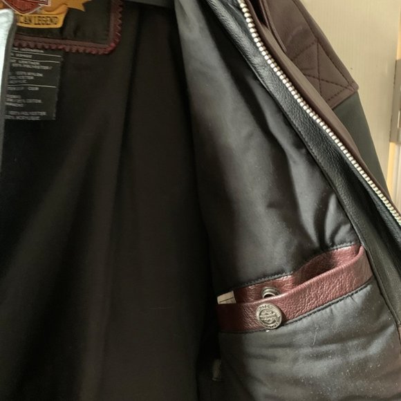 95th Anniversary Leather HD XL Riding Jacket - Picture 7 of 8